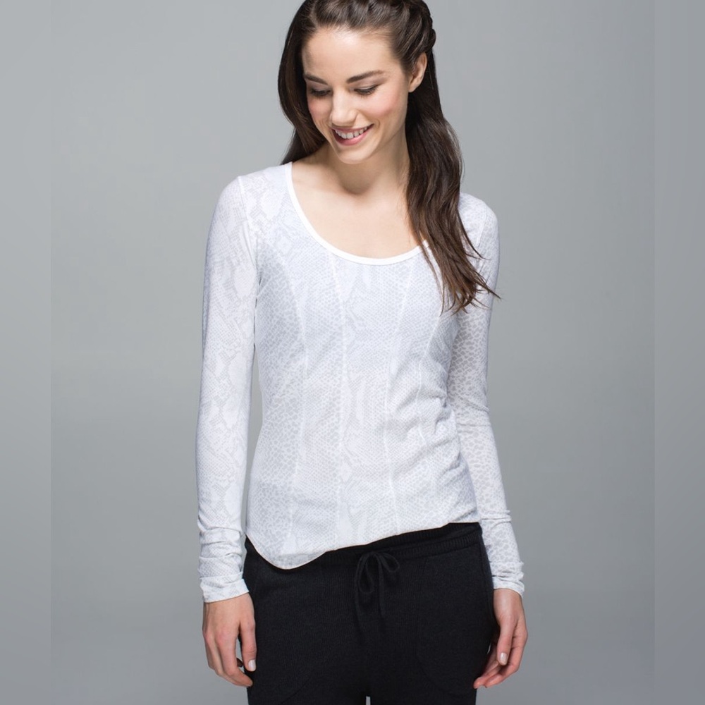 LULULEMON DESERT SNAKE LONG SLEEVE